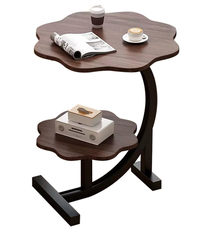 Masuta de cafea laterala cu 2 nivele de blaturi design modern FLOARE - 1