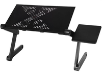 Masuta laptop reglabila si pliabila X8, cu suport pentru mouse - 1