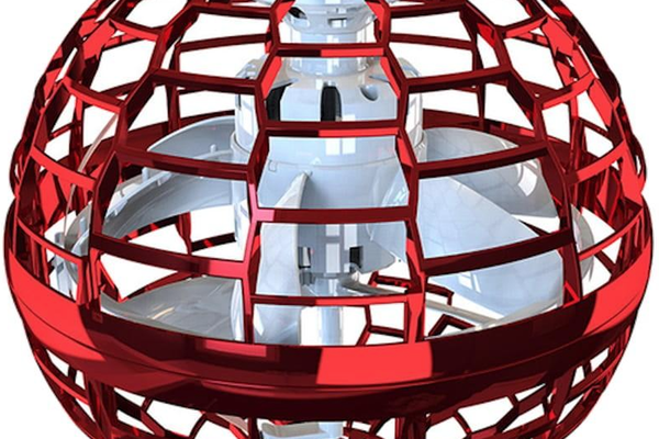 Minge zburatoare cu LED, tip drona,pentru fetite