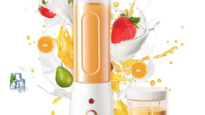 Mini Blender Electric Multifunctional cu 10 Lame Inox si 21000 RPM - 450ml