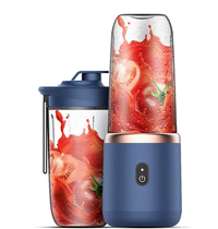 Mini blender electric portabil compact multifunctional 400ml 6 Lame din otel inoxidabil - 1