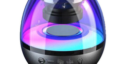 Mini boxa portabila cu extra bass RGB sunet 360 HD bluetooth Q YXB150