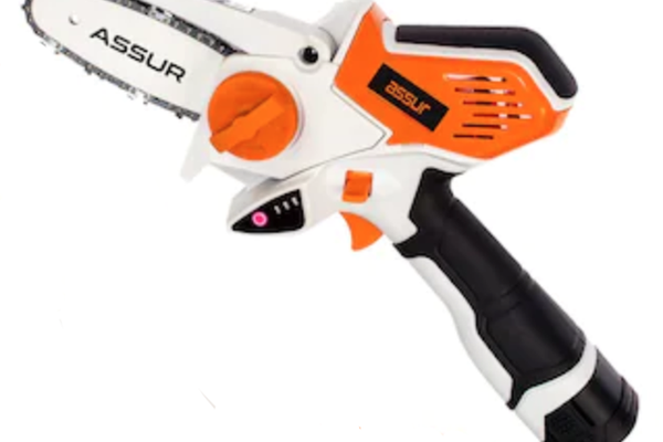 Mini Fierastrau electric ASR -CS18 portabil cu 2 acumulatori  si aparatoare lant