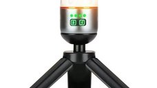 Mini Lanterna de camping multifunctionala reincarcabila YM B81 cu baza magnetica si trepied 9 moduri de iluminare