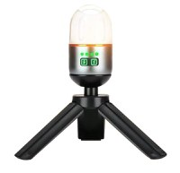 Mini Lanterna de camping multifunctionala reincarcabila YM B81 cu baza magnetica si trepied 9 moduri de iluminare - 1