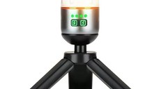 Mini Lanterna de camping multifunctionala reincarcabila YM B81 cu baza magnetica si trepied 9 moduri de iluminare