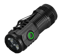 Mini lanterna de mana puternica cu 3 LED - 1