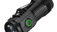 Mini lanterna de mana puternica cu 3 LED