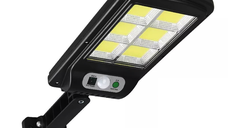 Mini Proiector JY 150 LED COB 6 CASSETE cu panou solar senzor de miscare si lumina