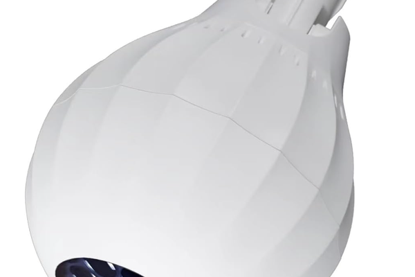 Mini Proiector LED pentru Craciun in forma de Bec cu Soclu E27 4W Ajustabil