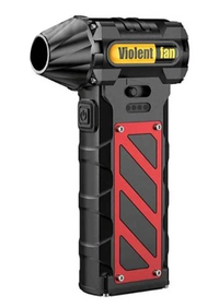 Mini Suflanta aer portabila Violent fan indicator baterie turbo fan 130000 RPM 4 trepte de putere - 1