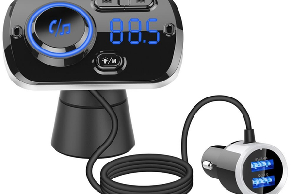 Modulator auto FM BC49BQ Bluetooth 5.0 Fast Charge 3.0 Handsfree Car Kit