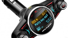 Modulator FM Auto BT08 cu Bluetooth 5.0 si Funcții Avansate
