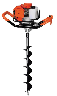Motoburghiu benzina CRAFT TEC ROSU  4.5 kW 6 CP 58 CC rezervor 1.2 l motor 2T - 1