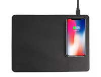 Mouse pad cu incarcare wireless de 10W Andowl Q T138 non slip negru - 1