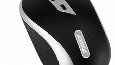 Mouse wireless Andowl QM63 de 2.4GHz design ergonomic USB