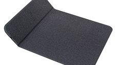 Mousepad Ergonomic Pliabil cu Incarcare Wireless 2000mA - Negru