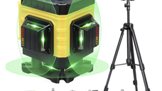 Nivela Laser 3D LEIHMANN cu Linii Verzi si Accesorii Complete