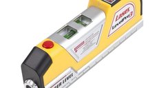 Nivela Laser Level Pro3 Multifunctionala cu Boloboc si Ruleta