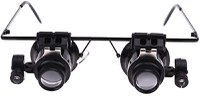 Ochelari Cu Lentile Microscop 20x Si LED - 1