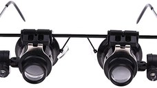 Ochelari Cu Lentile Microscop 20x Si LED