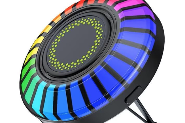 Odorizant auto D2 functie umidificator Led cu ritm muzical RGB Bluetooth