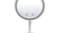 Oglinda make-up cu lumina si ventilator