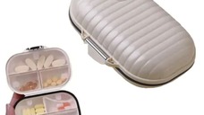 Organizator medicamente 7 compartimente tip portofel