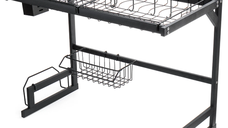 Organizator pentru uscat vasele reglabil 85cm