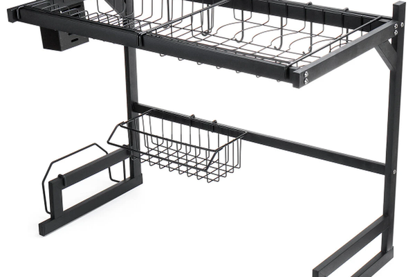 Organizator pentru uscat vasele reglabil 85cm