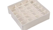 Organizator sertar cu 20 compartimente, dimensiuni 32x32x12 cm