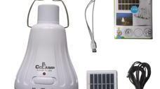 Panou solar CL 6028 MAX cu bec reincarcabil