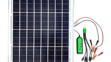 Panou solar portabil 25W cu USB si mufe pentru incarcare device uri CL 1826