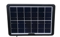 Panou solar portabil, pentru incarcare telefoane USB 8W/6V - 1