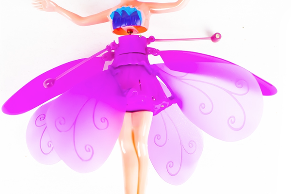 Papusa MOV tip-zana zburatorare cu control interactiv al mainii 19x6.5cm MJ