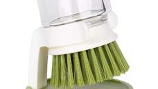 Perie de vase cu dozator detergent si suport depozitare utilizare universala OFF