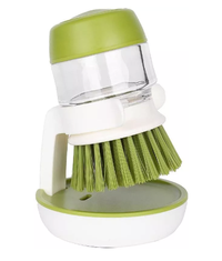 Perie de vase cu dozator detergent si suport depozitare utilizare universala OFF - 1
