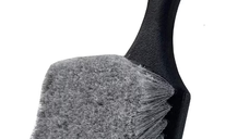 Perie pentru roti/anvelope 215 x 55 x 55 mm Gri/Negru