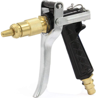 Pistol apa de inalta presiune cu cap reglabil din cupru si siguranta blocare - 1