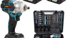 Pistol de impact 98VF cu 2 acumulatori si 40 accesori LEIH MANN