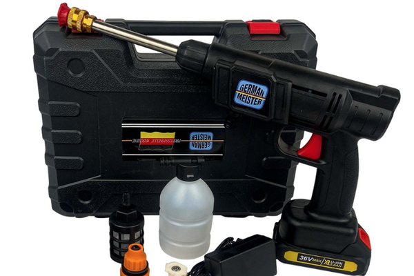 Pistol de spalat cu presiune cu acumulator 36V 5AH