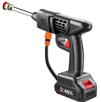 Pistol de spalat cu presiune portabil cu 2 acumulatori 48V - 1