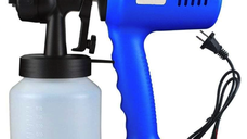 Pistol de Vopsit cu Pulverizator Electric Capacitate 800 ml Albastru