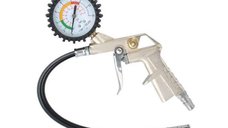 Pistol Umflat pentru Compresor cu Manometru si Furtun 35cm
