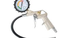 Pistol Umflat pentru Compresor cu Manometru si Furtun 35cm