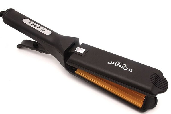 Placa Ceramica pentru Indreptat Parul, SN839, Temperatura Reglabila, Cablu Rotativ 2M