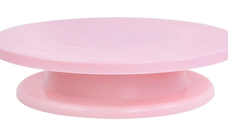 Platou rotativ pentru ornat si decorat torturi