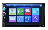 Player auto 7010B Touch screen 7" cu Bluetooth si USB Mp5 - 1