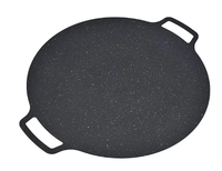 Plita Japoneza rotunda cu manere placa grill antiaderenta diametrul 32 cm - 1