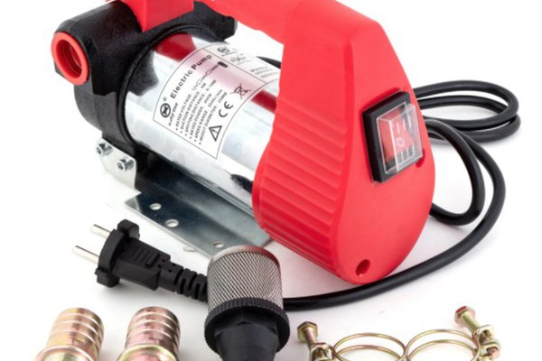 Pompa electrica 220v transfer motorina, 40L/ min maner ROSU